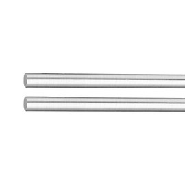 [2pcs/Pack] 8mm x 350mm Linear Motion Rod Shaft Guide, 2PCS Steel Rod for 3D Printer and CNC Machine (8mm Diameter, 350mm)