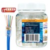 Gold Plated EZ RJ45 Cat6 Connector by itbebe Connector (Cat6/ 50 Pieces)