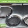 QUARKZMAN Universal 4.5 Inch Mesh Speaker Grille for Audio Subwoofer
