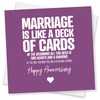 Punkcards – Anniversary Card for Husband, Anniversary Card for Wife,