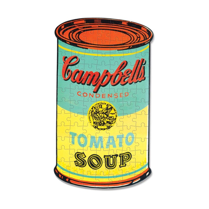 Galison Andy Warhol - Mini Rompecabezas con Forma de Sopa