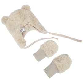 NAME IT Unisex Glove Set, moonbeam