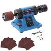 JUWELAIDE Leather Burnishing Machine | Variable Speed Leathercraft Bench Grinder,