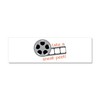 CafePress Sneak Peek Car Magnet 10 X 3 10" x