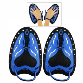 Cisixin Swimming Webbed Gloves Swimming Fins Beginners Swimming Aid Device