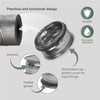 Vent Systems 4" Galvanized Steel Duct End Cap with Rubber