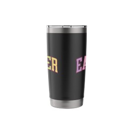 Easter Pink Ribbon Jesus Cross - Resurrection Coquette Cute Stainless Steel Insulated Tumbler