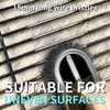 ALLGET Iron-Shaped Stainless Steel Wire Brush,Powerful Cleaning Brush for Stainless