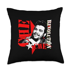 Ernesto Che Guevara Revolution Guerrilla Fighter Throw Pillow