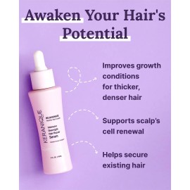 Sérum Capilar Nocturno Keranique Mejora El Crecimiento, 60 M