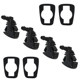 New Windshield Washer Nozzles Replacement 5182327AA Compatible for Chrysler 300 SRT8 Sedan 4-Door 6.4L 6424CC 392Cu. In. V8 GAS OHV Naturally Aspirated 2012 2013 2014