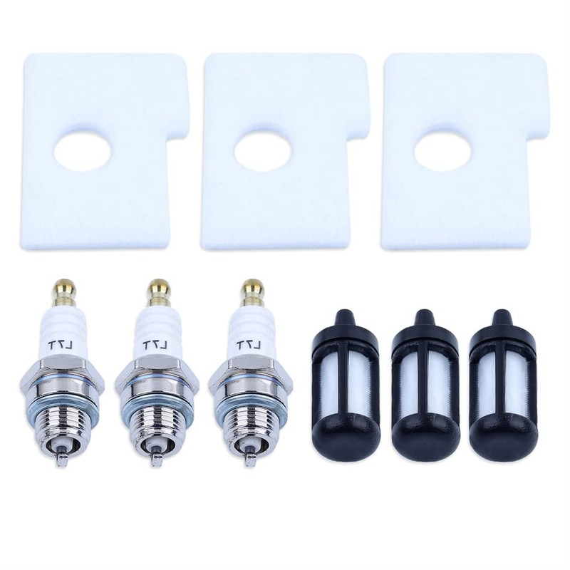 Gubeter Air Fuel Filter Spark Plug Tune Up Kit for