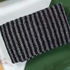 Toalla Exfoliante de Espalda de Nylon Negro Toyvian ZF2OE4330X17D