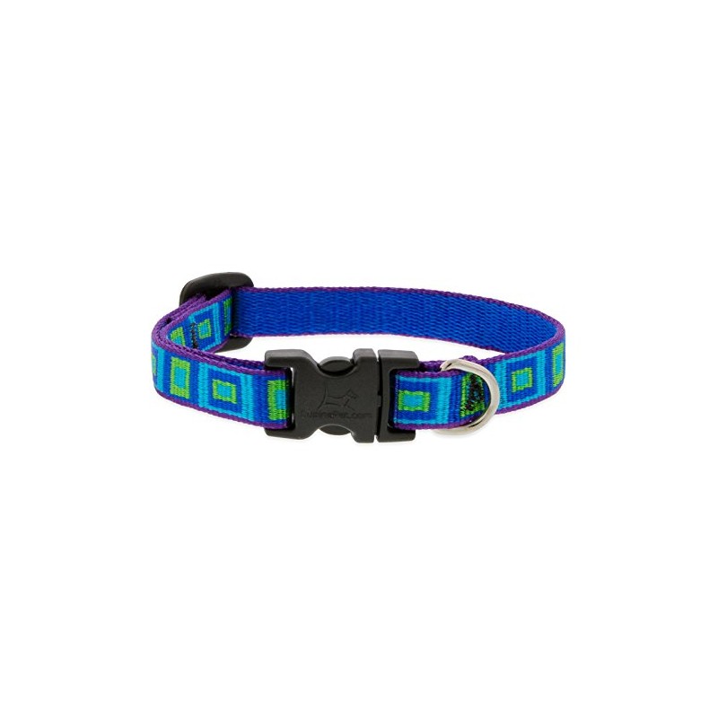 LupinePet Originals 1/2" Sea Glass 6-9" Adjustable Collar for Extra