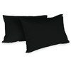 Zer0bed, Pair of Pillowcases in Cotton, 52 x 80 cm,