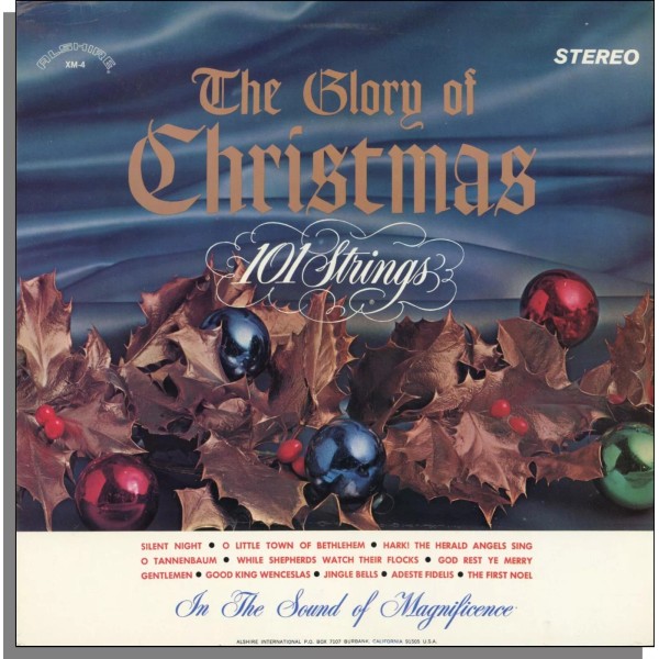 101 Strings - The Glory of Christmas (1980s) - New,
