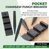 3PCS Pocket Chainsaw Breaker Chain Saw Repairing Mending Tool Set