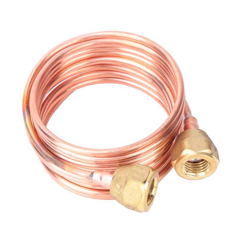 Soft Flexible Copper Capillary Tubing 2.8mm G1/4" Refrigeration Parts (2000mm)