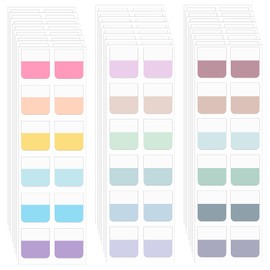 BOHUIZ BOHU1Z 360 Pcs Colored Sticky Index Tabs, 1lnch Pastel Sticky Tabs for Notebooks, Page Markers, Page Tabs for Binders, Book Sticky Tabs Notebook Tabs, Repositionable Sticky Note Tabs