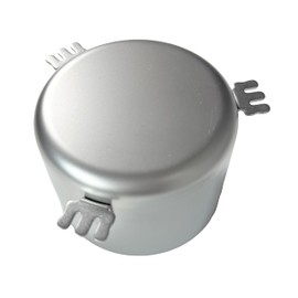 Stainless Steel Odor Resistant One Diameter 3.5 x 2.5 inches (89.5 x 64 mm), Drain Trap, LuLuPaL, Stainless Steel, Metal