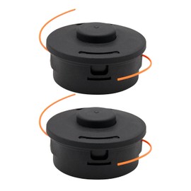 25-2 Bump Feed Trimmer Head Fit for Stihl FS55 FS55R FS56RC FS90R KM55 FS56 FS70 FS80 FS80R FS85 FS90 FS100RX FS120 FS130 FS200R Weed Eater String Trimmer replace 4002 710 2191 4002 710 2108(2/pack)