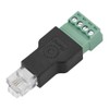 Dingln Ethernet Connector RJ11 6P4C Male to 4 Pin Screw