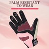 mjmoto Women's Motorcycle Gloves Pink M