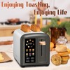 SEEDEEM Toaster 2 Slice with Touch Screen, Faster Heating Speed,