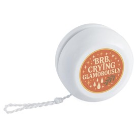 'BRB Crying Glamorously' Retro Style Yo-Yo (YY00047868)