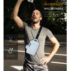 higouta Mini Sling Bag for Men Women, Waterproof Utility Crossbody
