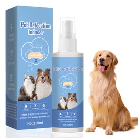 Potty Training Spray for Dogs Dog Potty Training Spray Go Here Dog Potty Training Spray Address Canine Inappropriate Elimination Habits for Indoor & Outdoor Environments (Smoke Blue)