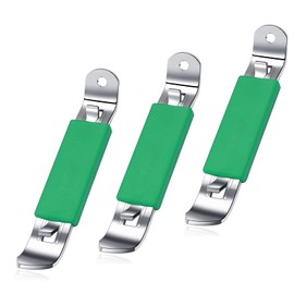 3 Pieces Magnetic Bottle Openers Can Opener Classic Beer Opener Stainless Steel Small Bottle Opener Can Tapper with Magnet for Camping and Traveling HANCELANT