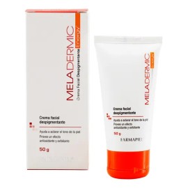 Crema Facial Aclaradora Despigmentante Meladermic Energy Farmapiel Día Noche Todo Tipo Piel 50g Manchas Oscuras Melasma Paño Hidratante Antimanchas