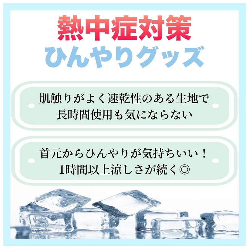 Mie Chemical Industry Vest Neck Cooler with Ice Pack for