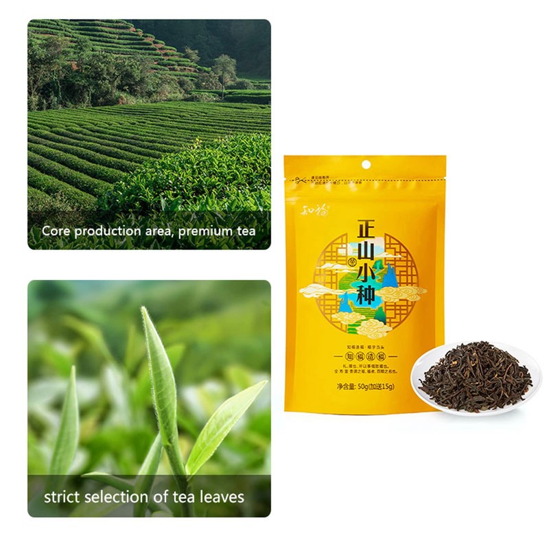 Qcwwy Chinese Black Tea,Black Tea Loose Leaf Lapsang Souchong Black