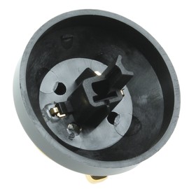 Stoves Genuine Gas Oven / Cooker / Hob Flame Control Knob (Black & Gold, Pack of 6)