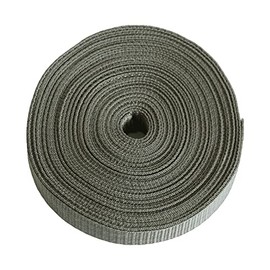 Polypropylene Webbing Straps Tape Backpack Luggage Straps Crafts Outdoor DIY Colours Lengths (Dark Grey, 50mm (2") / 2m)