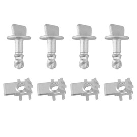 PACEWALKER 4PCS Engine Cover Retainers Engine Under Cover Splash Shield Guard Body Bolts Screws Fit for 11-19 Ford F150 BB53 6C020-AA, BB5Z-00817-A