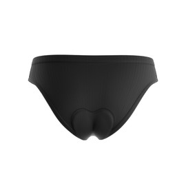 INBIKE Women's Padded Breathable Cycling Shorts for Bicycle Road Bike MTB Black Red, 1-Black