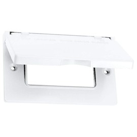 Sigma Engineered Solutions, White Sigma Electric 14249WH 1-Gang Horizontal GFCI Cover