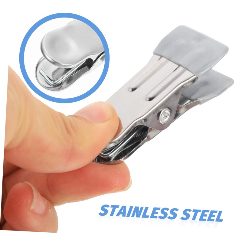 ORFOFE 30pcs Multi-Function Metal Clips Stainless Steel Swimming Pool Cover