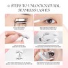 [WOSADO] Soft Magnetic Eyelashes All-in-One Kit with Applicator, Reusable Magnetic