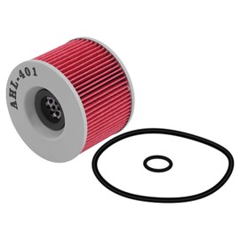AHL Motorcycle Oil Filter for Kawasaki ZX1000 Ninja ZX-10 1000 1988-1990/ZX600R Ninja 600 1995-1997/ZX750 Ninja 750 1987-1990 /ZX7 Ninja 750 1990