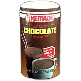 Kemach Instant Chocolate Flavored Mix, Hot Cocoa Mix, 24 oz