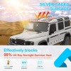 carmotion88 2PCS Car SunRoof Window Sunshade Trim SunVisor Kit For