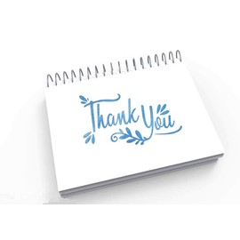 OBUY Thank You Reusable Stencil Airbrush Painting Art DIY Home Decor Scrap Booking Album Crafts (3.9“×5.9”)