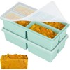 2PCS con Tapa, Recipiente para Sopa de 1 Taza, Moldes