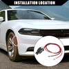 Hihaha Car Side Marker Connector Wiring Harness for Dodg Charger