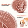 Focxoio Slow Feeder Dog Bowl,Non-Slip Lick and Freeze Bowl for