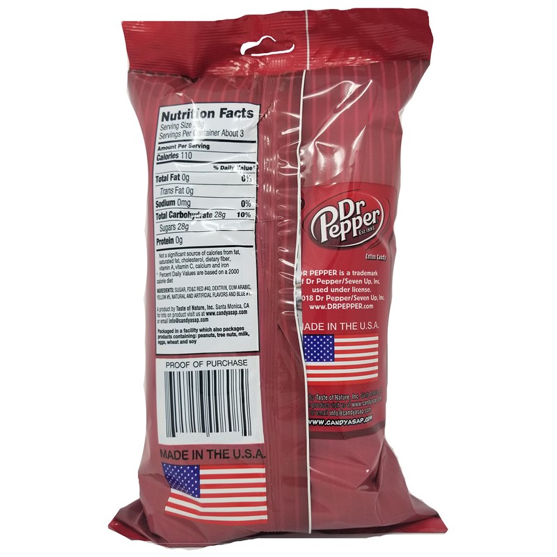 Dr. Pepper Cotton Candy 3.1oz - 3 Pack